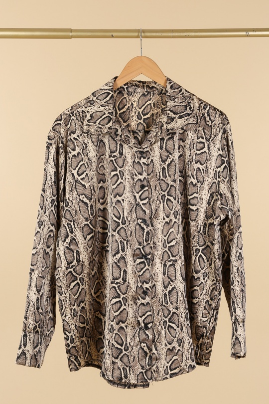Chemises Femme Serpent JL STYLE 9905 Efashion Paris