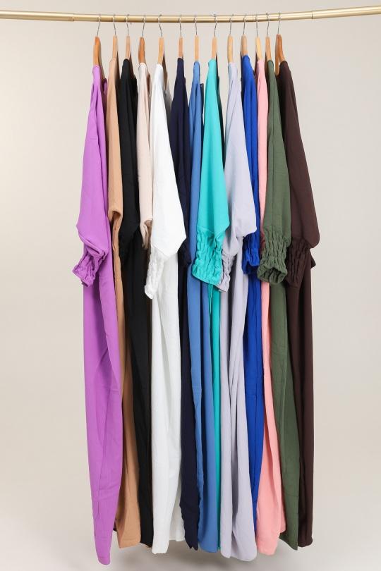 Abaya Femme Couleurs mélangées JL STYLE 606 Efashion Paris