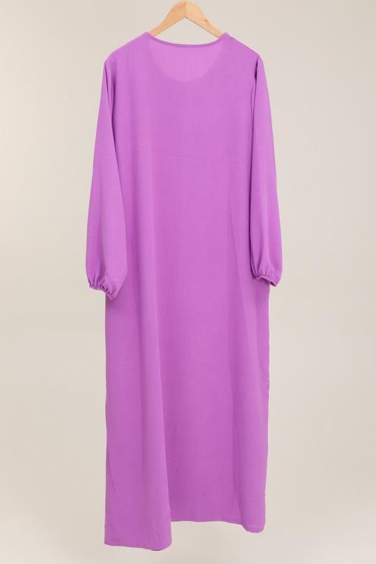 Abaya Femme Couleurs mélangées JL STYLE 607-1 Efashion Paris