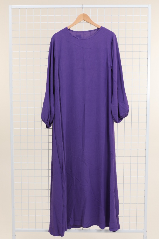 Abaya Femme Violet JL STYLE 611 Efashion Paris