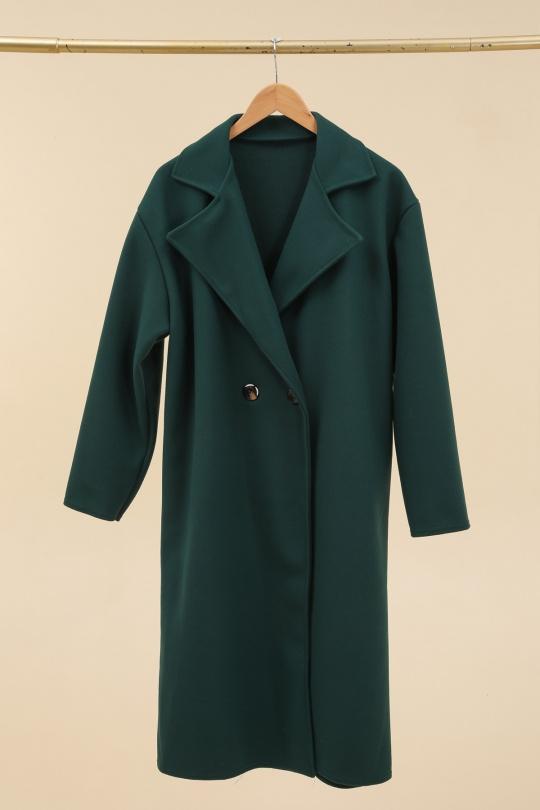 Manteaux Femme Vert canard JL STYLE M5 Efashion Paris