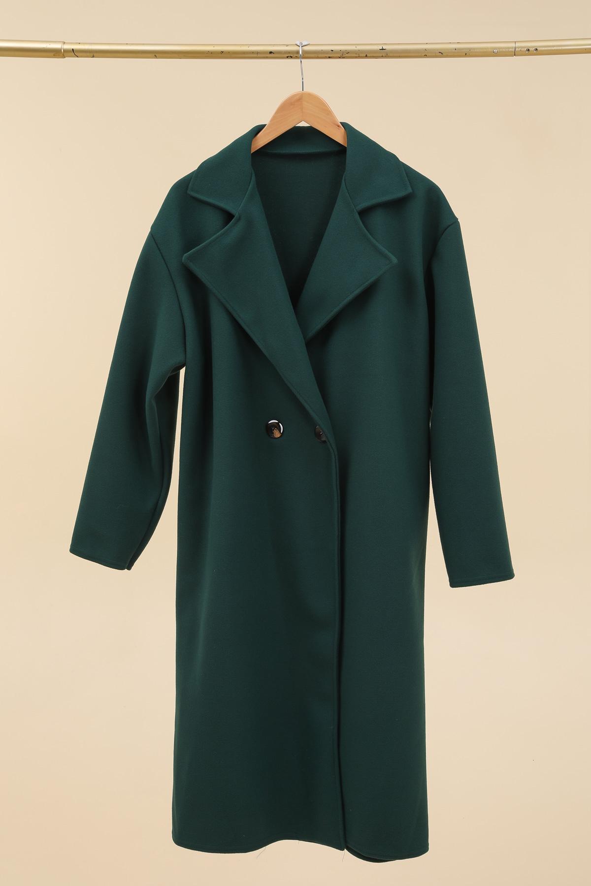 Manteaux Femme Vert canard JL STYLE M5 #c Efashion Paris