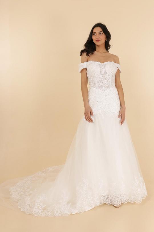Robes de mariée Femme Ivoire PROMARRIED 5003 IVORY Efashion Paris