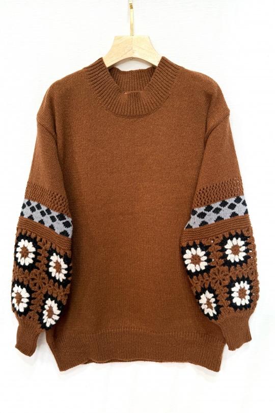 Pulls Femme Choco VERSION FEMININ 7852 Efashion Paris