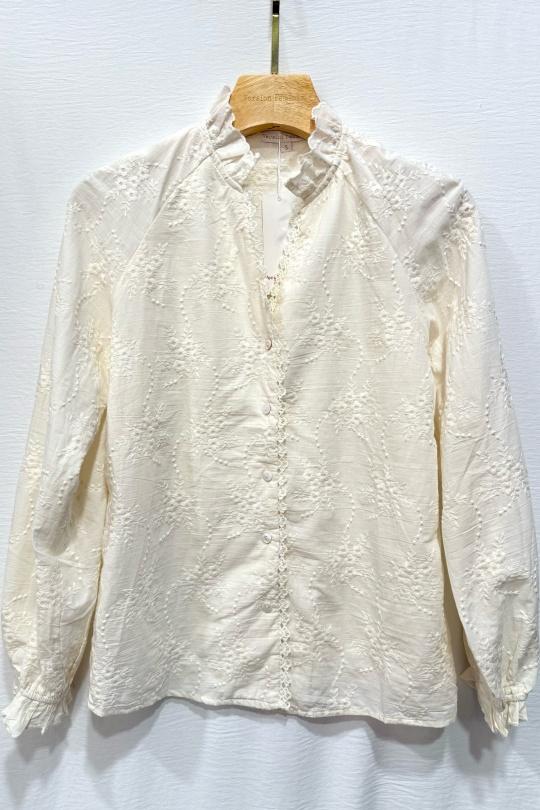 Chemises Femme Beige VERSION FEMININ F013 Efashion Paris