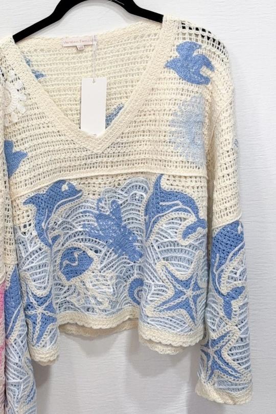 Tops Femme Rose VERSION FEMININ 3308 Efashion Paris