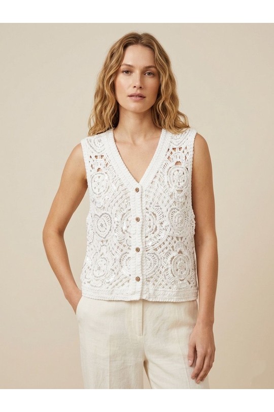 Tops Women Beige VERSION FEMININ 3330 Efashion Paris