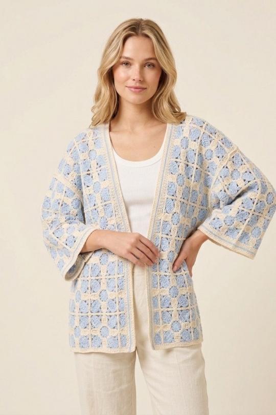 Gilets Femme Rose VERSION FEMININ 3313 Efashion Paris