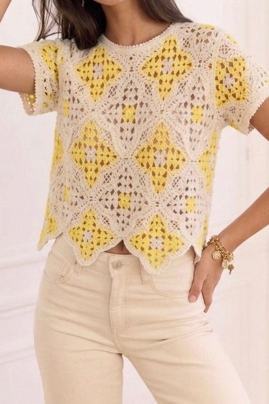Tops Femme Bleu VERSION FEMININ 3358 Efashion Paris