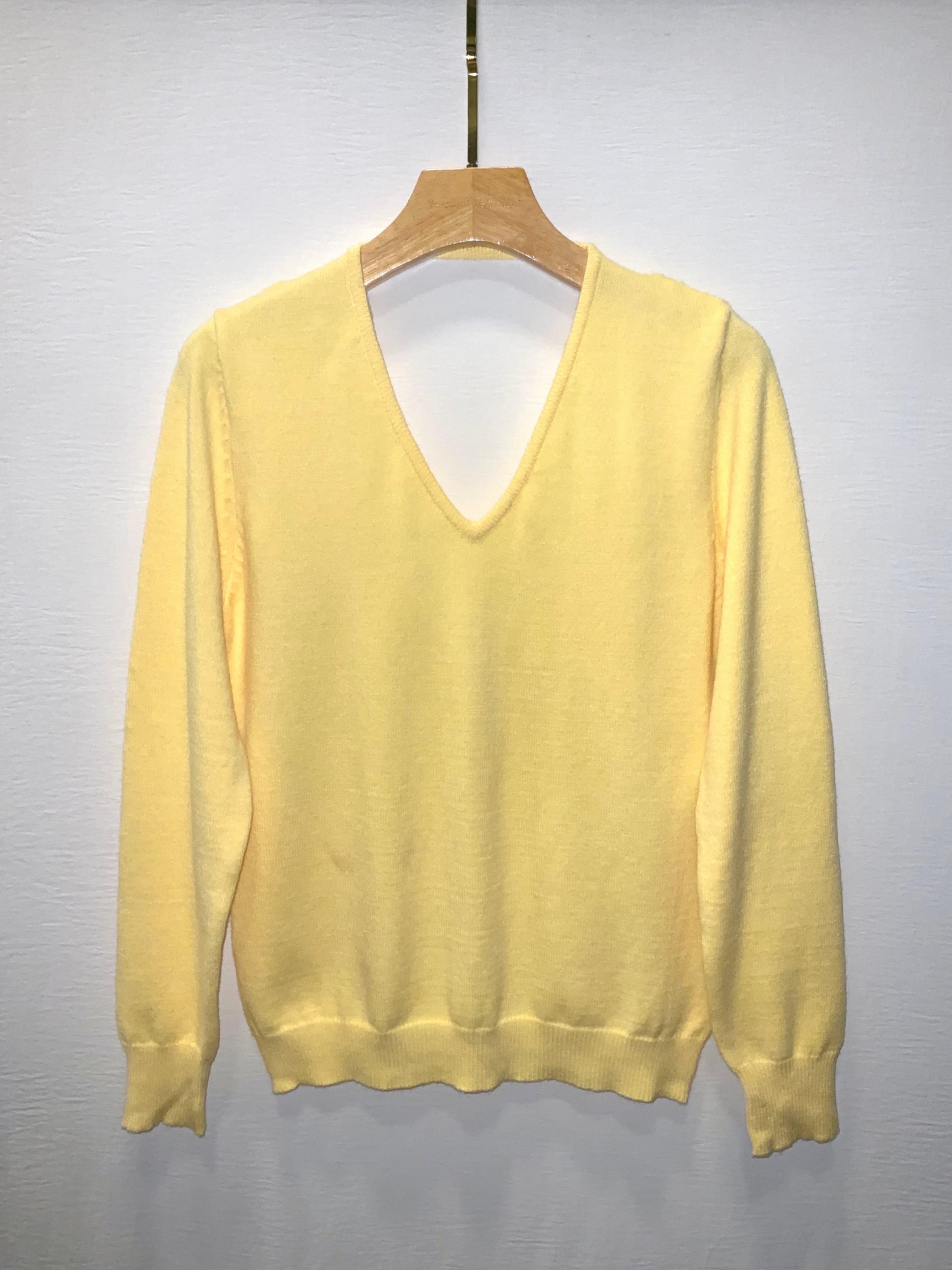 Pulls Femme Jaune VERSION FEMININ 9080 #c Efashion Paris