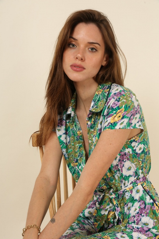 Robes longues Femme Fushia Ki & Love  KL192D-64# Efashion Paris