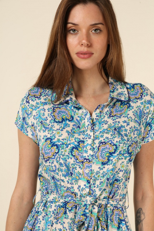 Robes longues Femme Rouge Ki & Love  KL192D-65# Efashion Paris