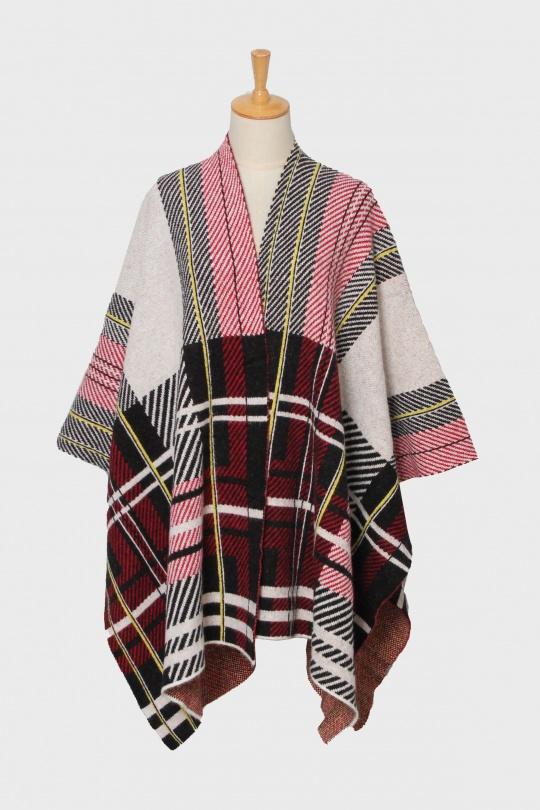 Mantelle e poncho Donna White Ki & Love  F-40902 Efashion Paris