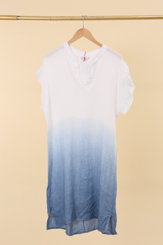 Robes mi-longues Femme Beige Ki & Love  GL00520 Efashion Paris