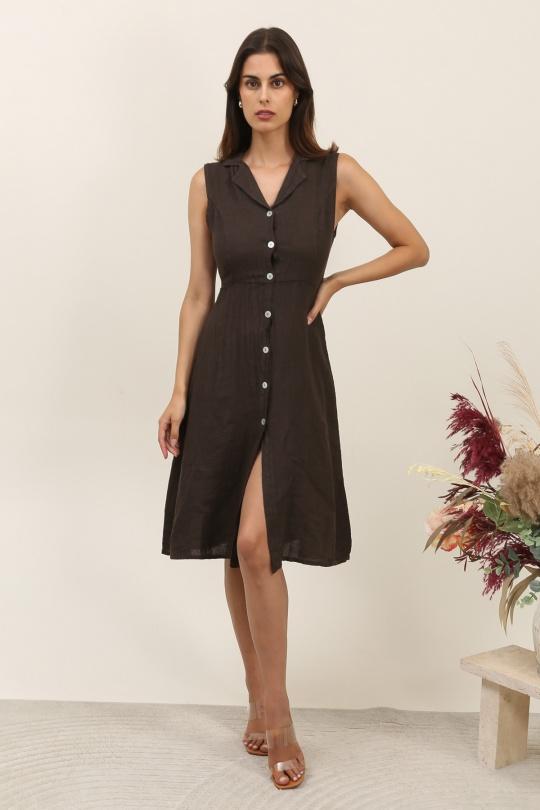 Robes mi-longues Femme Choco Ki & Love  GL00355 Efashion Paris