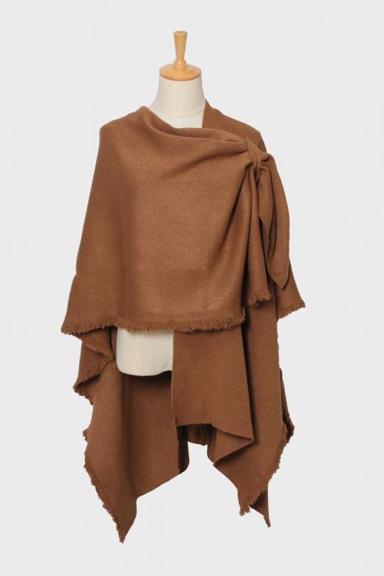 Capes et ponchos Femme Camel Ki & Love  F-40901 Efashion Paris