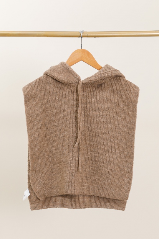 Capes et ponchos Femme Taupe Ki & Love  H-29385 Efashion Paris