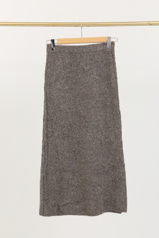 Jupes Femme Taupe Ki & Love  KL8850 Efashion Paris