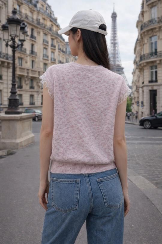 Gilets Femme Beige Ki & Love  AS8028 Efashion Paris