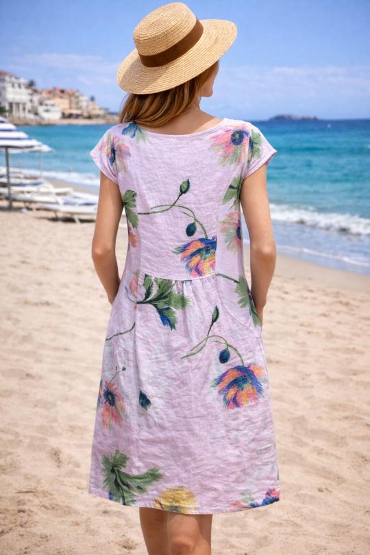 Short dresses Women Fushia Ki & Love  GL98135V Efashion Paris