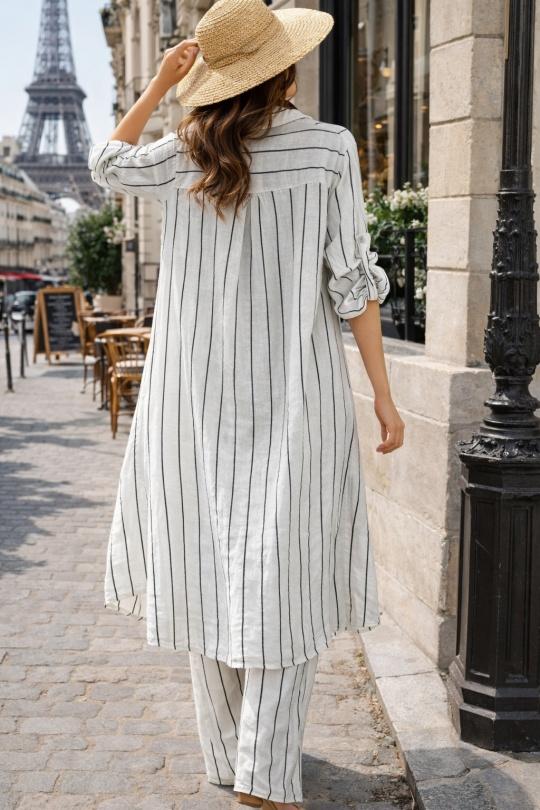 Robes mi-longues Femme Bleu clair Ki & Love  SJ4580 Efashion Paris