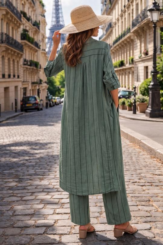 Robes mi-longues Femme Bleu clair Ki & Love  SJ4580 Efashion Paris