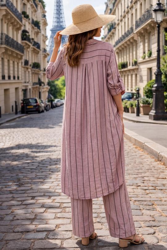 Robes mi-longues Femme Bleu clair Ki & Love  SJ4580 Efashion Paris