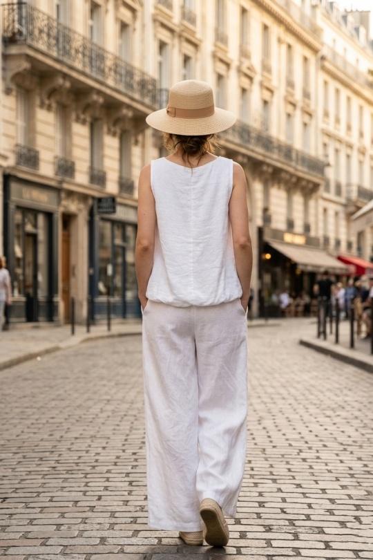 Débardeurs Femme Beige Ki & Love  SJ5553 Efashion Paris