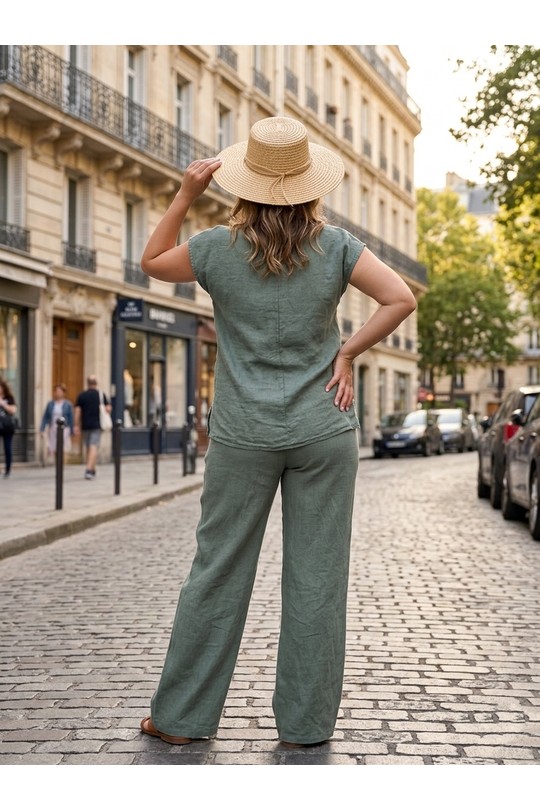 Tops Femme Beige Ki & Love  SJ3863 Efashion Paris