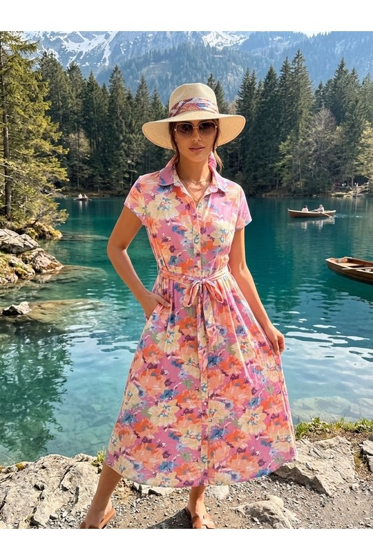 Robes longues Femme Noir Ki & Love  KL192D-55# Efashion Paris