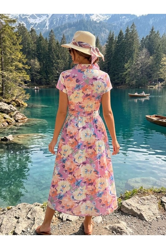 Robes longues Femme Noir Ki & Love  KL192D-55# Efashion Paris