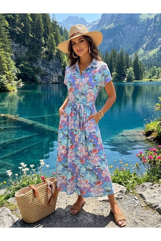 Robes longues Femme Noir Ki & Love  KL192D-55# Efashion Paris