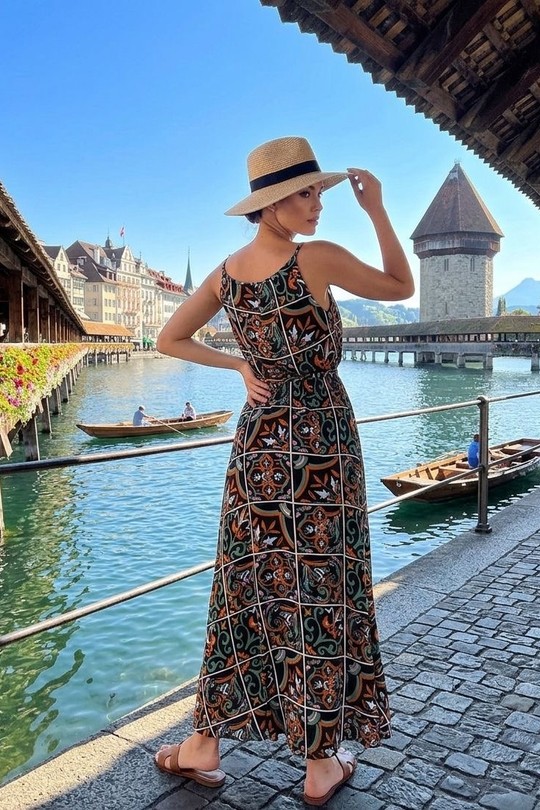 Robes longues Femme Noir Ki & Love  KL110-313# Efashion Paris