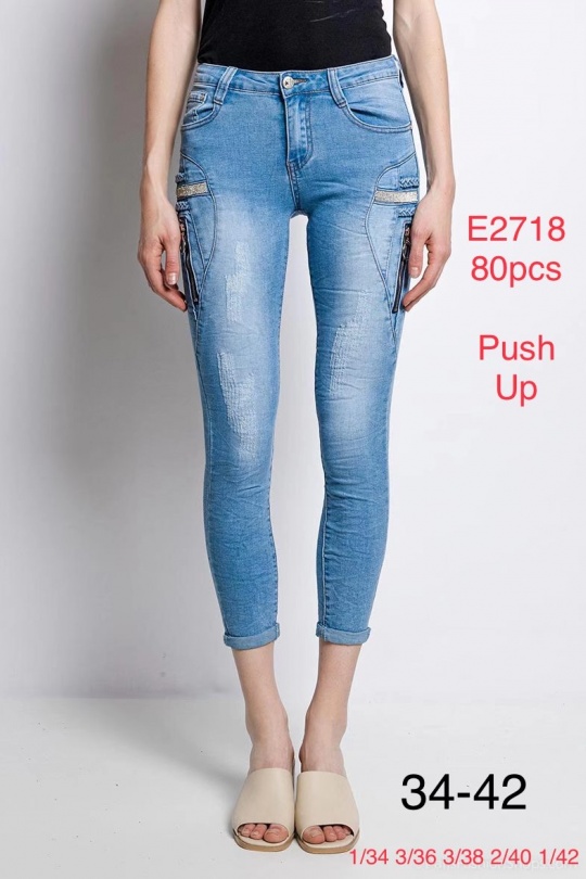 Mayorista de jeans para mujer: vaqueros de talle bajo, talle alto para mujer  - partes de abajo para mujer