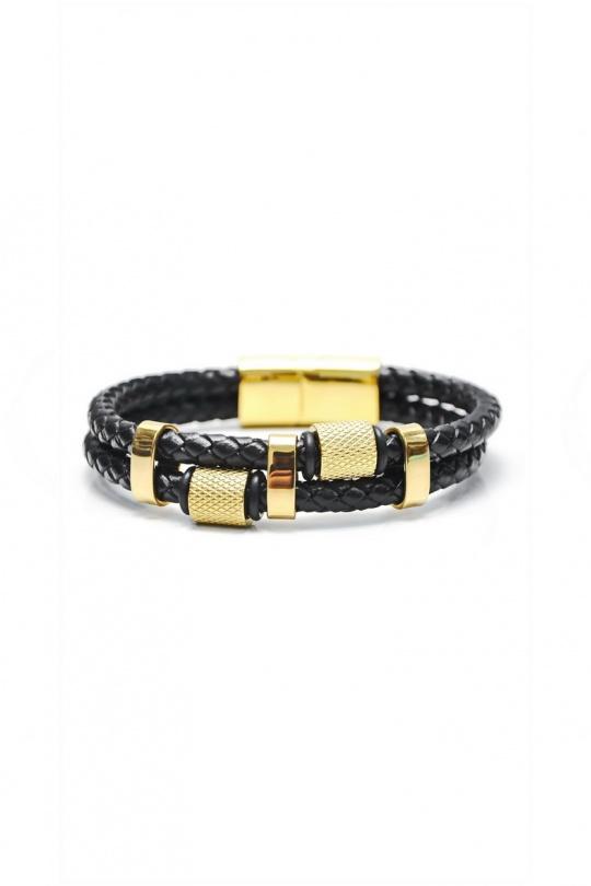 Bracelets Accessoires Doré LILY CONTI H3389B-BRACELET-HOMME Efashion Paris