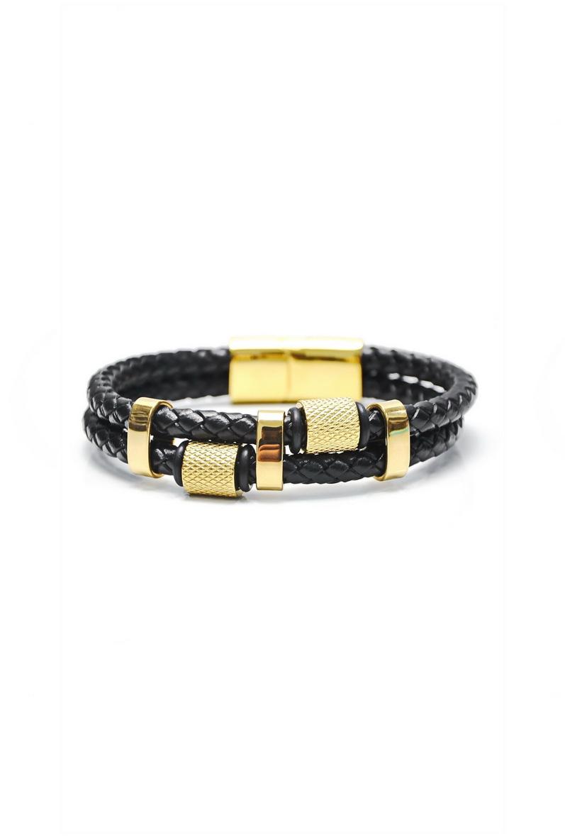 Bracelets Accessoires Doré LILY CONTI H3389B-BRACELET-HOMME #c Efashion Paris