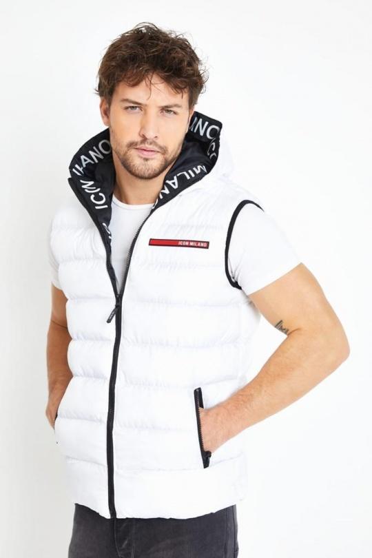 Chaquetas de plumón Hombre Black VENTIUNO DOUDOUNE ICONE GILET CODE 6001 Efashion Paris