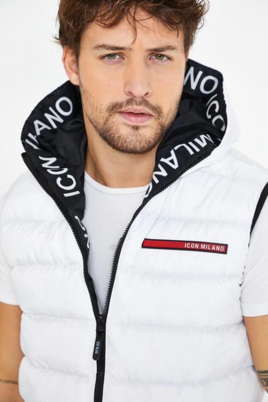 Chaquetas de plumón Hombre Black VENTIUNO DOUDOUNE ICONE GILET CODE 6001 Efashion Paris