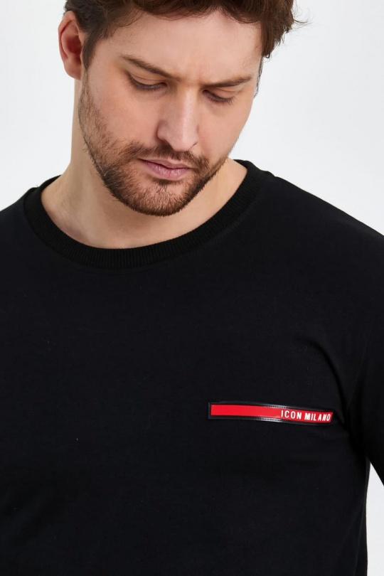 T-shirts Homme Blanc VENTIUNO T -SHIRT ICON MILANO LONGUES MANCHES CODE 720  Efashion Paris