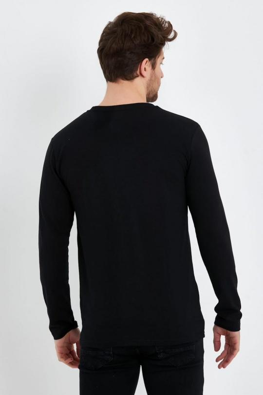 T-shirts Homme Blanc VENTIUNO T -SHIRT ICON MILANO LONGUES MANCHES CODE 720  Efashion Paris