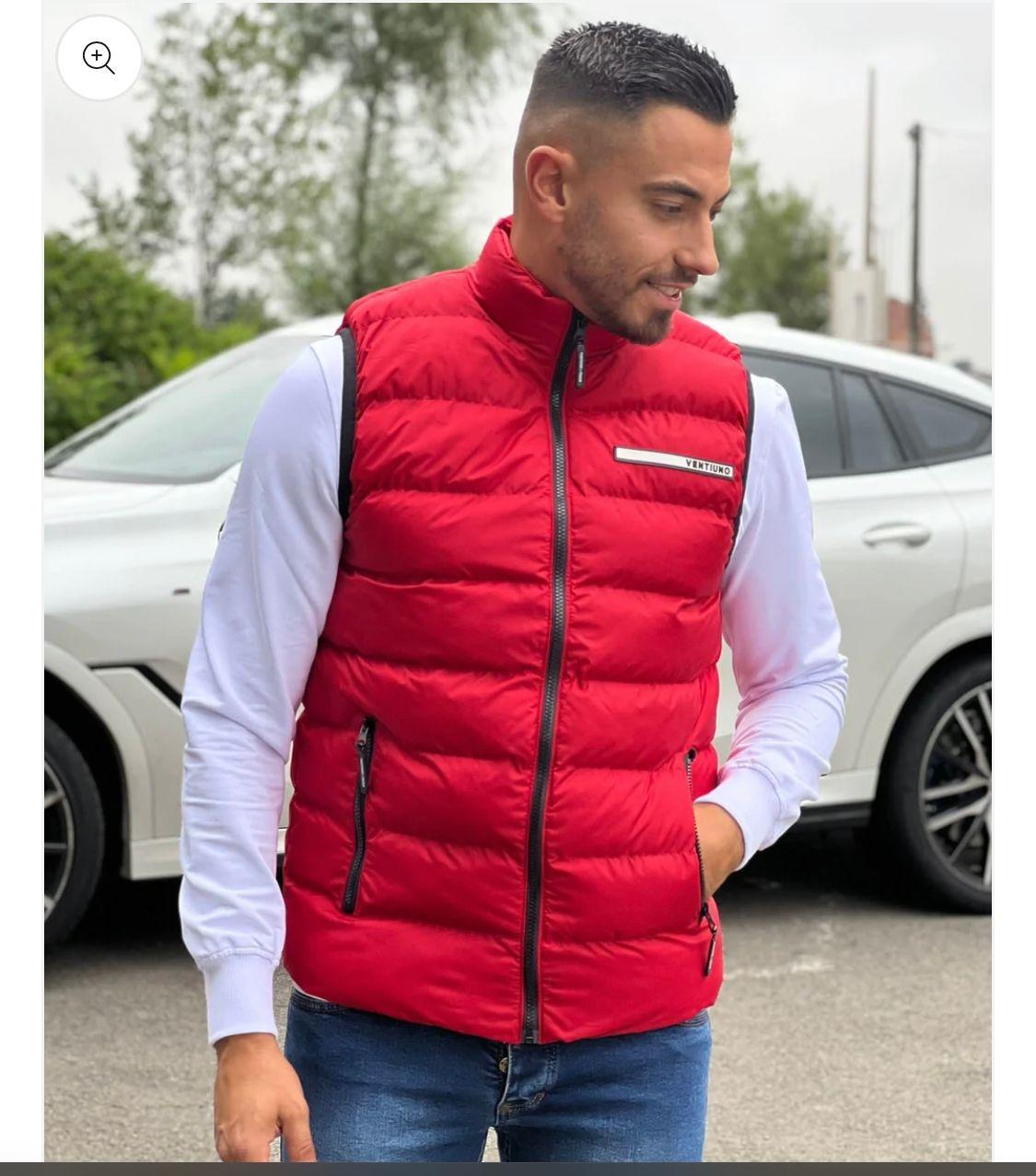 Doudounes Homme Rouge VENTIUNO DOUDOUNE VENTIUNO COD VEN 6025 #c Efashion Paris