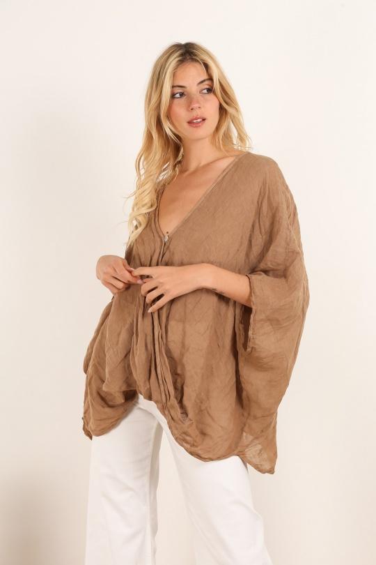 Camicette Donna Camel La Maison des fibres naturelles 886068 Efashion Paris