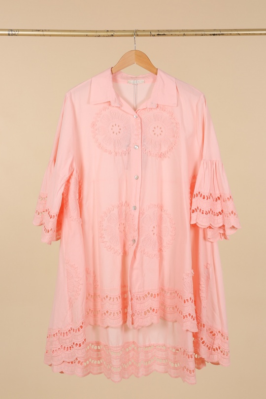 Vestidos a media pierna Mujer Fushia LA MAISON DES FIBRES NATURELLES 811899 Efashion Paris