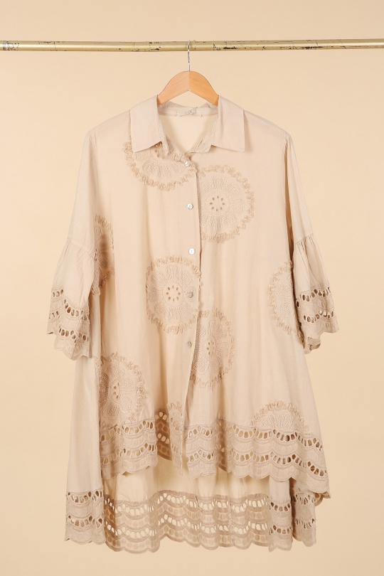 Vestidos a media pierna Mujer Fushia LA MAISON DES FIBRES NATURELLES 811899 Efashion Paris