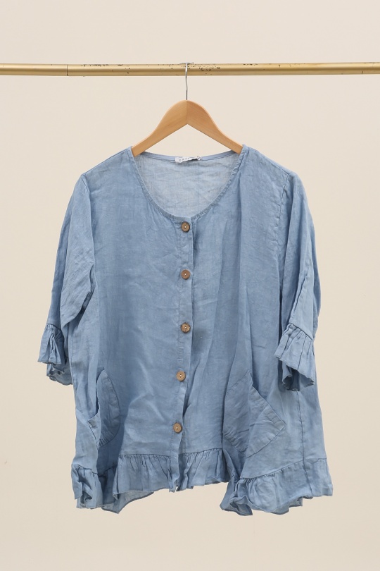 Chemises Femme Jean LA MAISON DES FIBRES NATURELLES 1634 Efashion Paris