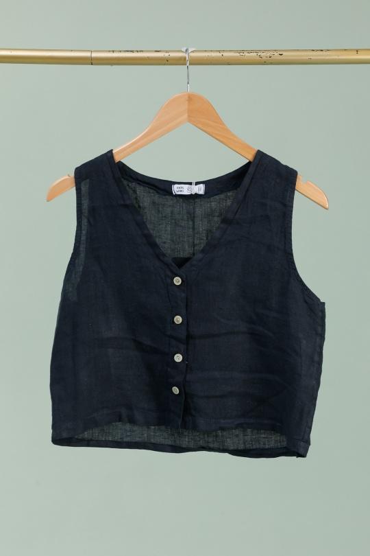 Gilets Femme Marine LA MAISON DES FIBRES NATURELLES 33241 Efashion Paris
