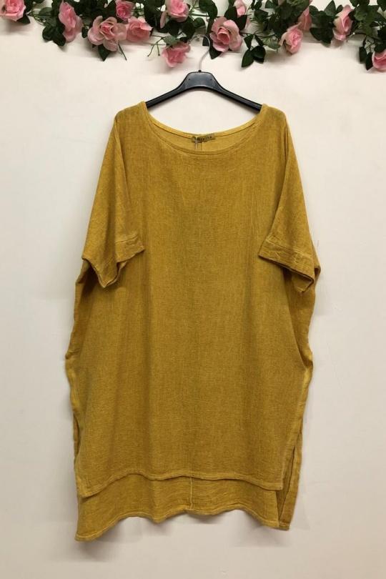 Robes courtes Femme Beige LA MAISON DES FIBRES NATURELLES 8394  Efashion Paris