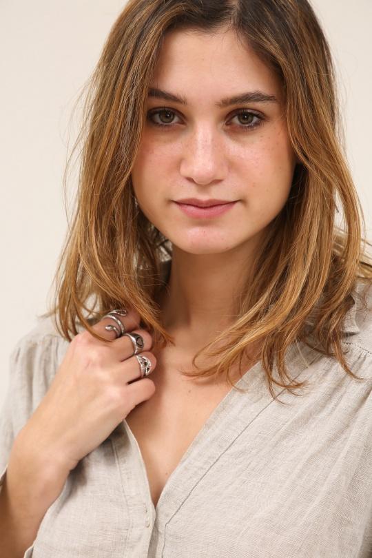 Robes mi-longues Femme Beige LA MAISON DES FIBRES NATURELLES 87323 Efashion Paris