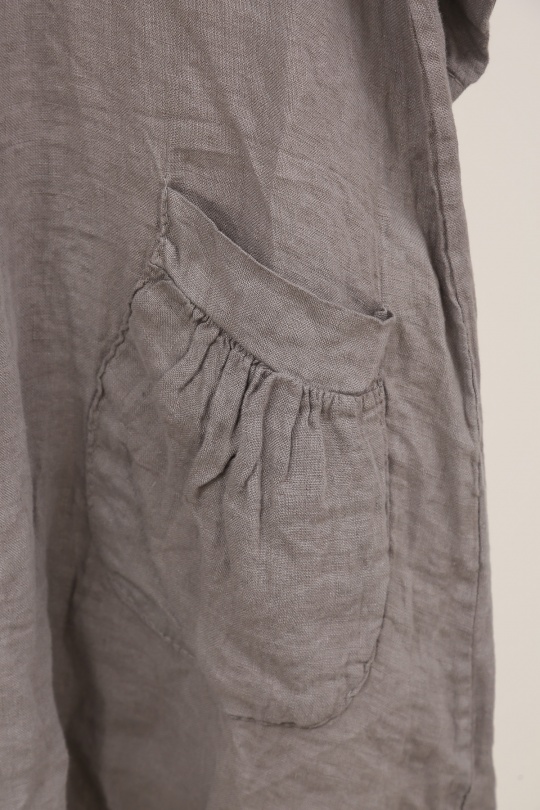 Tuniques Femme Beige LA MAISON DES FIBRES NATURELLES 10489 TUNIQUE EN LIN Efashion Paris