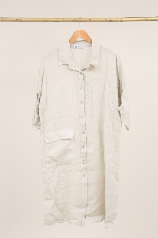 Robes longues Femme Bleu azur LA MAISON DES FIBRES NATURELLES 26360 Efashion Paris